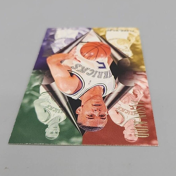 Jason Kidd 1994-95 Fleer First Year Phenom Card #2 of 10 Mavericks Rookie RC - Picture 4 of 6